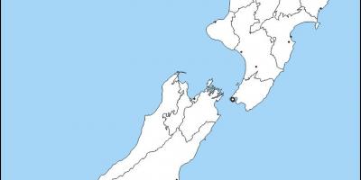 Ilmainen uusi-seelanti kartta - Kartta ilmainen uusi-seelanti (Australia ja  Uusi - Seelanti- Oseanian)